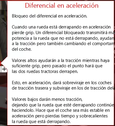 Diferencial en aceleración
